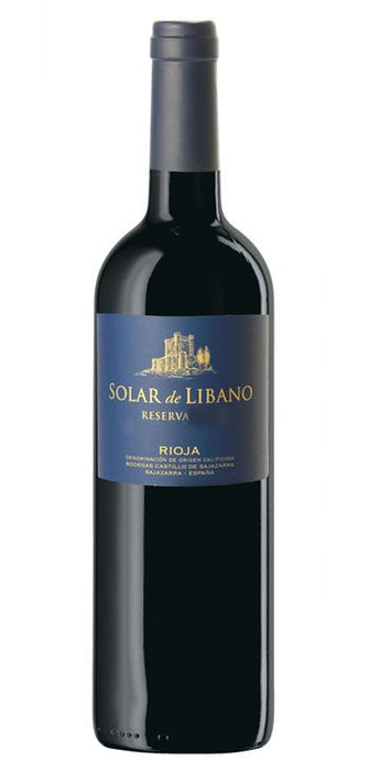 Vino Tinto Solar de Líbano Reserva