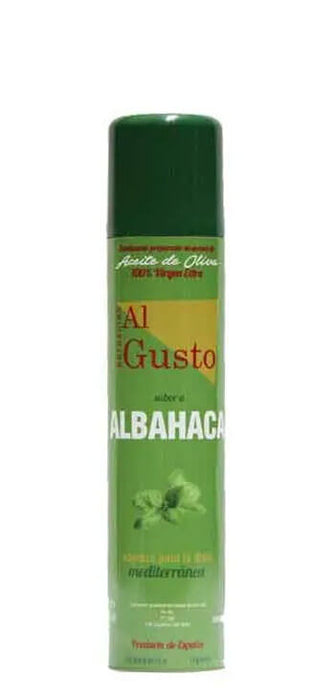 Aceite de Oliva Virgen Extra con Sabor Albahaca - Aerosoles al Gusto