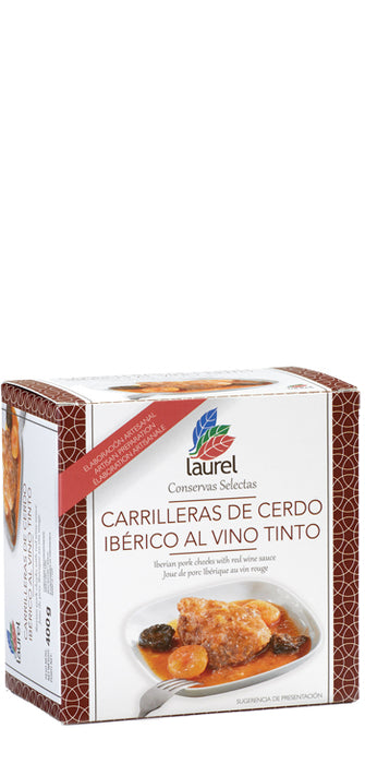 Carrillera de Cerdo Ibérico al Vino Tinto