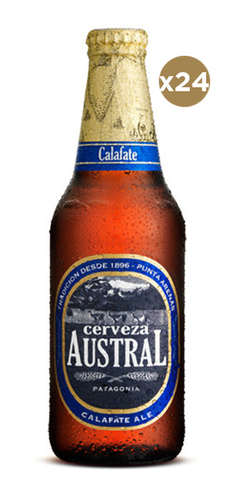 Cerveza Chilena Austral Calafate Ale Caja de 24