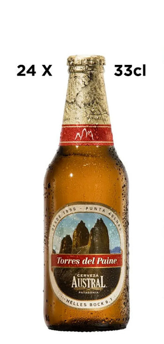 Cerveza Chilena Kunstmann Valdivia Pale Lager Caja de 24 x 33cl