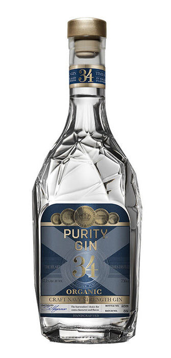 Ginebra Purity Organic Craft Nordic Navy Strenght Gin