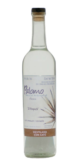 Mezcal Palomo Espadin Destilado con Cafe
