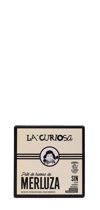 Paté de Huevas de Merluza La Curiosa Lata 125Gr