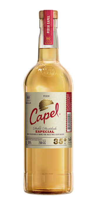 Pisco Chileno Capel 35º Especial