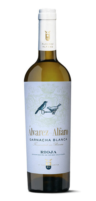 Vino Blanco Álvarez Alfaro Garnacha Blanca Fermentado En Barrica