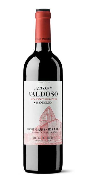 Vino Tinto Altos del Valdoso Roble