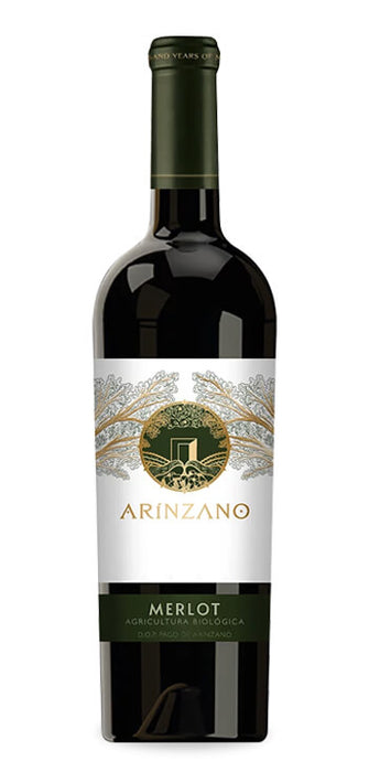 Vino Tinto Arínzano Merlot Biológico