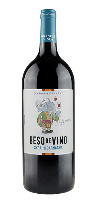 Vino Tinto Beso de Vino Syrah Garnacha Magnum