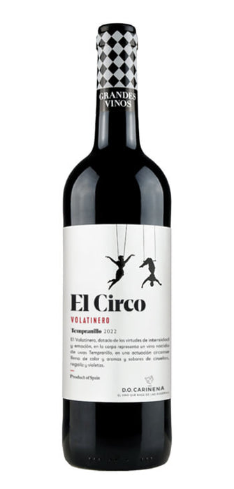 Vino Tinto El Circo Tempranillo Joven Volatinero