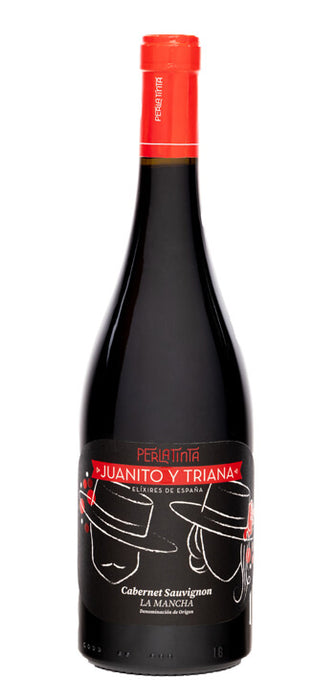 Vino Tinto Perlatinta Juanito y Triana Cabernet Sauvignon