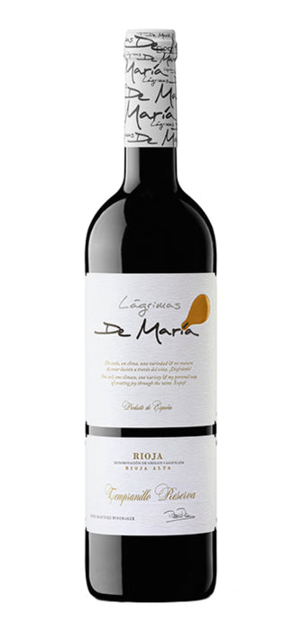 Vino Tinto Lágrimas de María Tempranillo Reserva