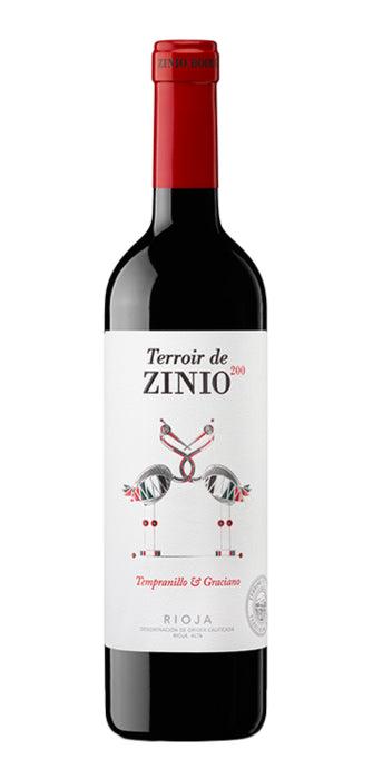 Vino Tinto Terroir de Zinio 200 Tempranillo Graciano