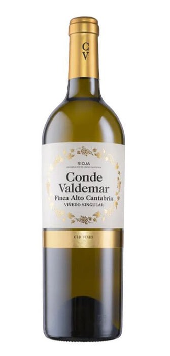 Vino Blanco Conde Valdemar Finca Alto Cantabria